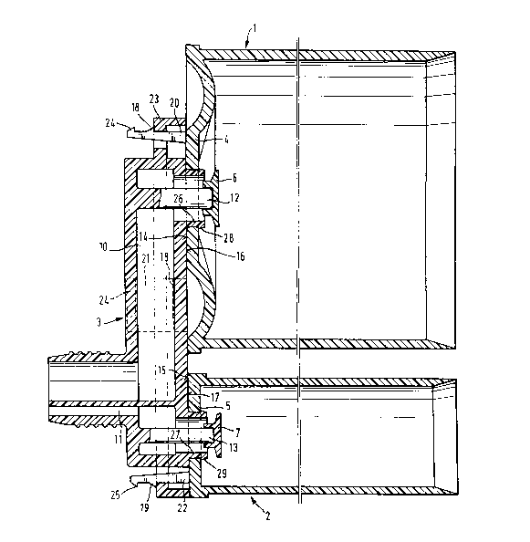 A single figure which represents the drawing illustrating the invention.